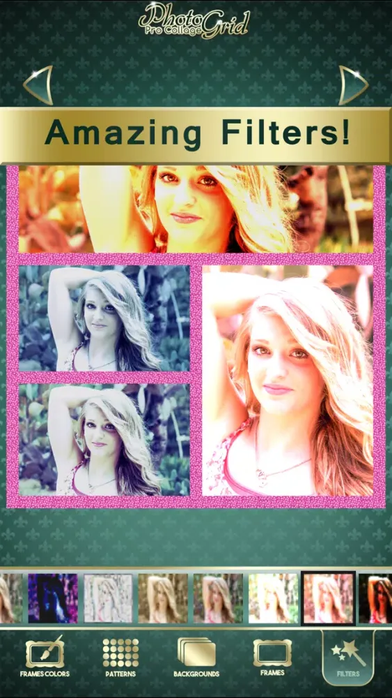 Photo Grid Pro Collage Maker & Selfie Editor: Art of Photography Studio Screenshots