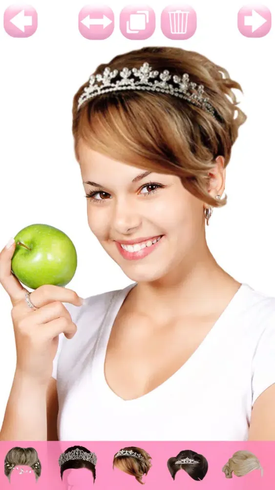 Princess Hair Styles Beauty Salon Virtual Makeover应用截图