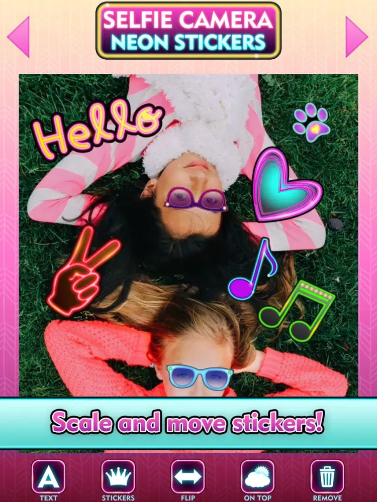 Fun Camera Photo Stickers & Beauty Selfie Editor iPad  Screenshots