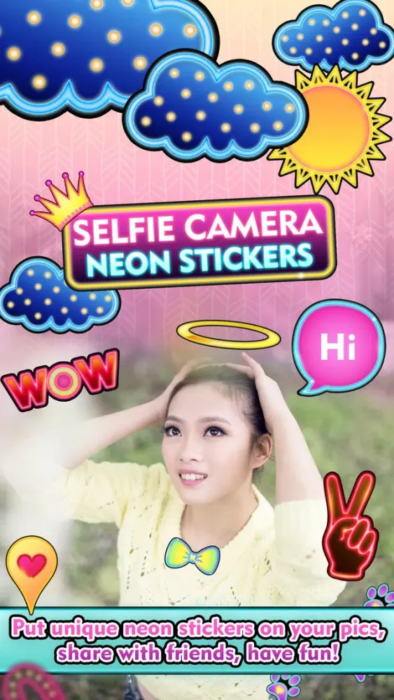 Fun Camera Photo Stickers & Beauty Selfie Editor Screenshots