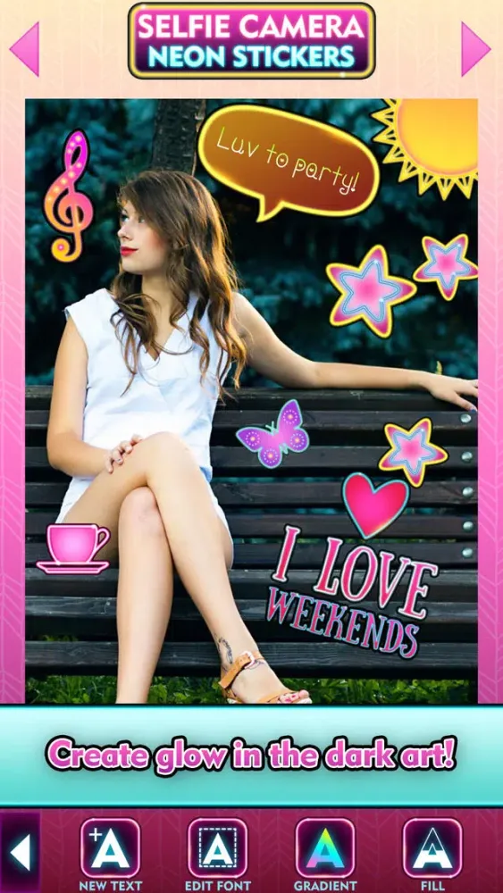 Fun Camera Photo Stickers & Beauty Selfie Editor Screenshots