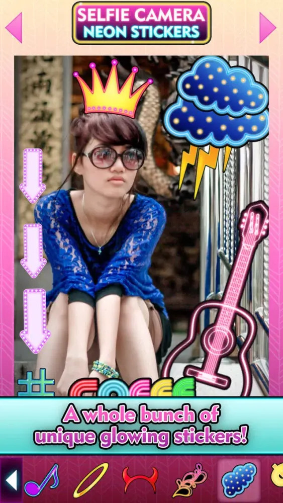 Fun Camera Photo Stickers & Beauty Selfie Editor Screenshots