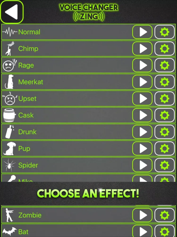 Fun Voice Changer with Prank Sound Effects iPad  স্ক্রিনশট