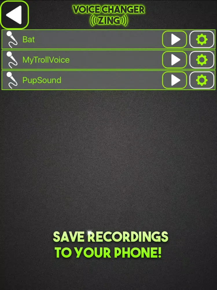 Fun Voice Changer with Prank Sound Effects iPad  স্ক্রিনশট