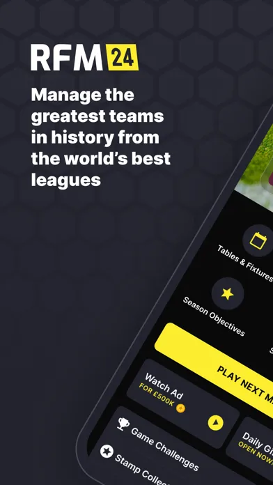 RFM 2024 Football Manager سکرین شاٹس