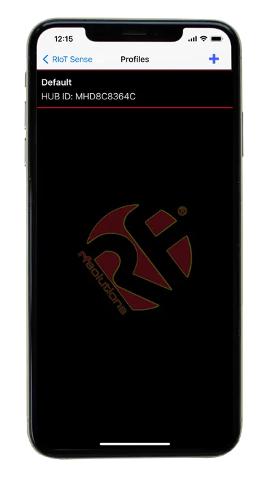 Tangkapan layar RIoT Sense
