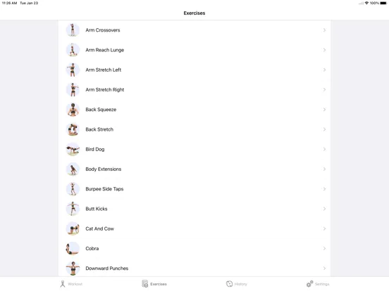 Arms Shoulders Workout 30 Days iPad  স্ক্রিনশট