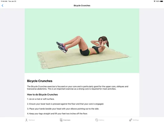 HIIT Cardio Workout - 30 Days iPad  스크린샷