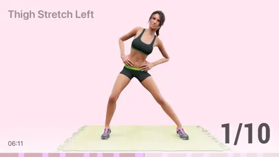 ภาพหน้าจอของ Glutes Butt Workout Home Plan