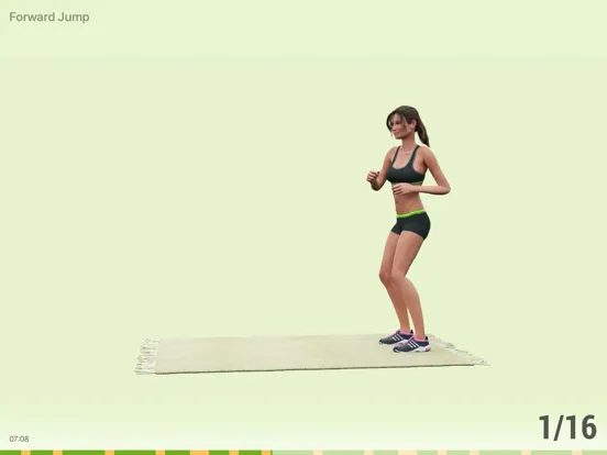 Скриншоты Tabata Workout Plan - 30 Days iPad 