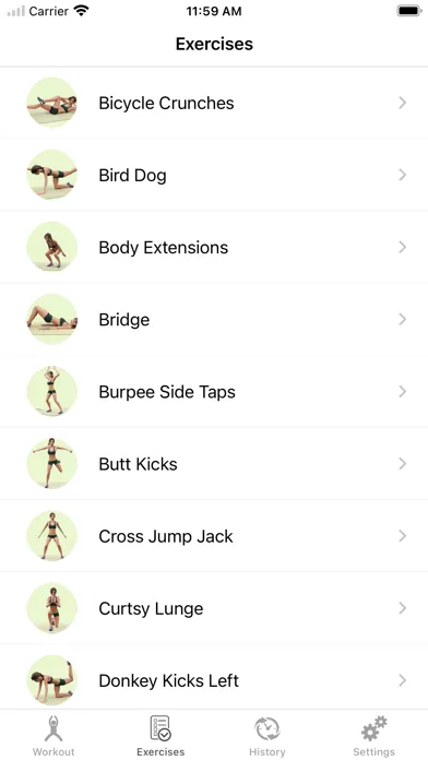 Скриншоты Tabata Workout Plan - 30 Days