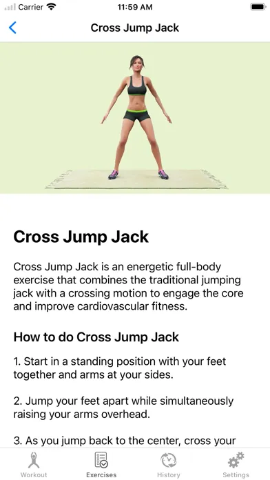 Скриншоты Tabata Workout Plan - 30 Days