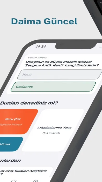 Capturas de tela do KPSS 2025 Güncel Bilgiler