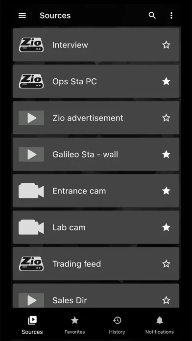 Zio® Mobile App Screenshots