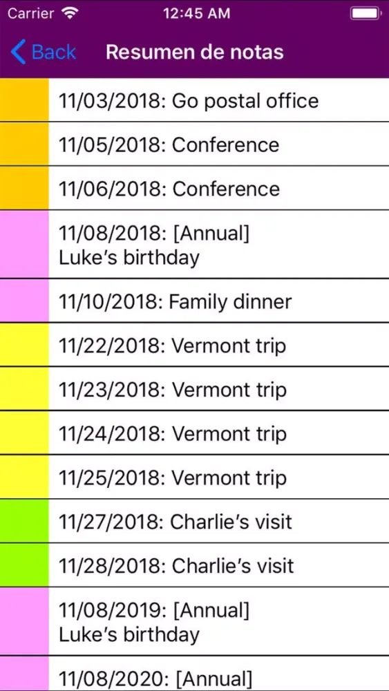 2019 US Holiday Calendar NoAds应用截图