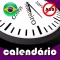 Calendário 2019 Brasil AdFree