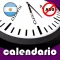 Calendario 2019 Argentina NoAd