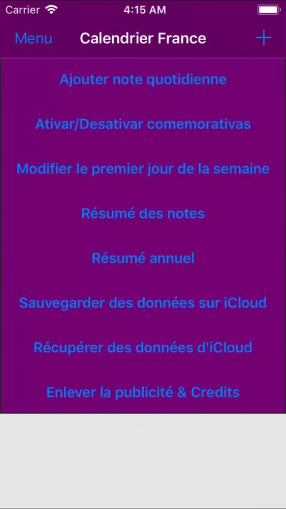 Calendrier 2019 Fériés France Ekran Görüntüleri