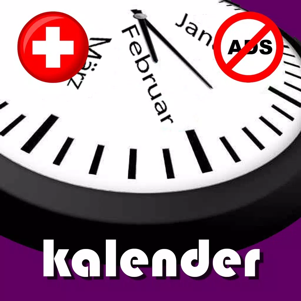 Kalender 2019 Schweiz NoAds