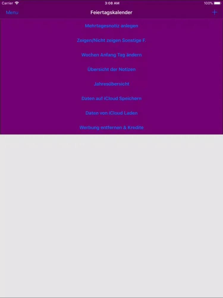 Скриншоты Kalender 2019 Schweiz NoAds iPad 