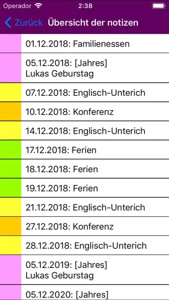 Скриншоты Kalender 2019 Schweiz NoAds