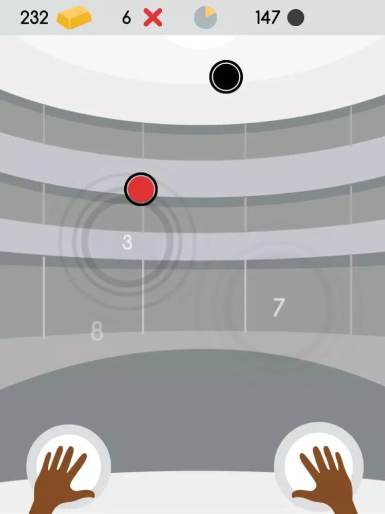 Percussion: rhythmic tap tap game iPad 应用截图