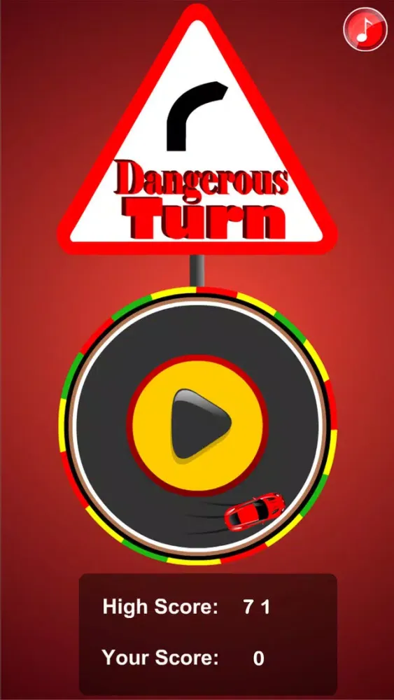 ภาพหน้าจอของ Dangerous Turn