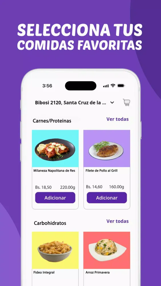 Capturas de tela do Listo - Delivery App