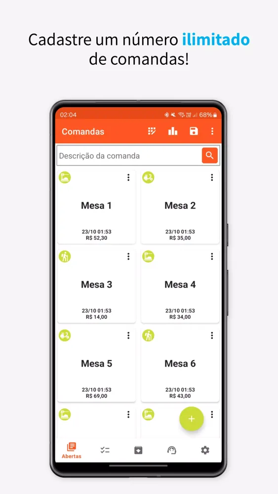 Comanda eletrônica स्क्रीनशॉट