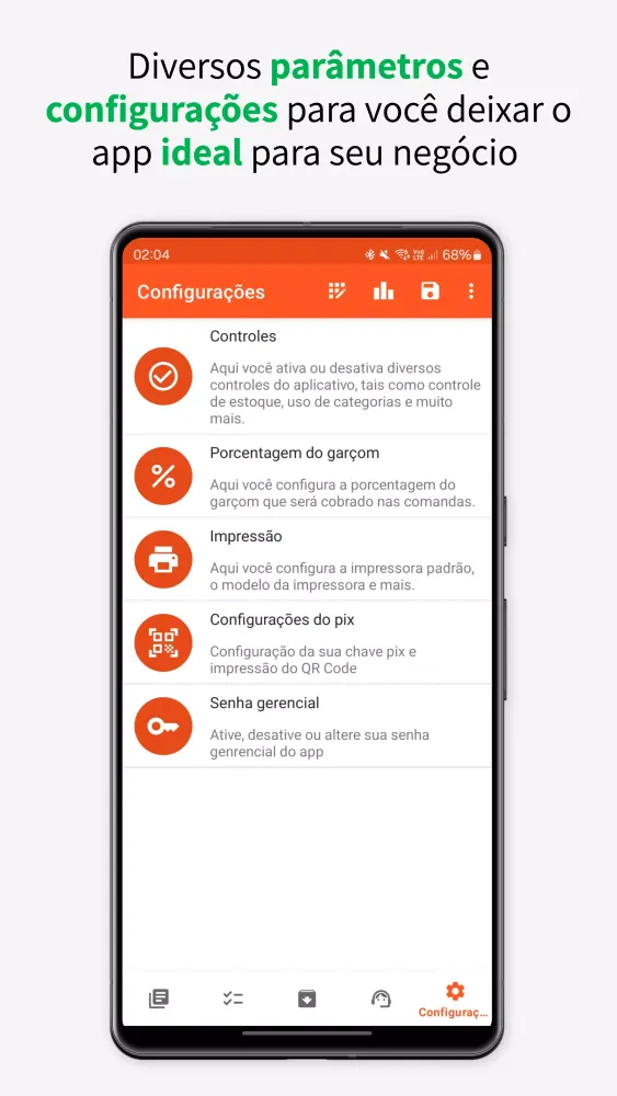 Comanda eletrônica स्क्रीनशॉट