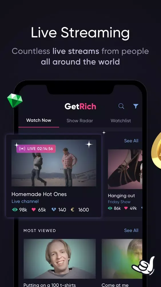GetRich Live应用截图