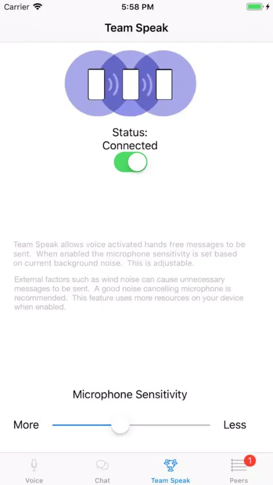 Screenshot di Walkie Talkie: Voice & IM Chat