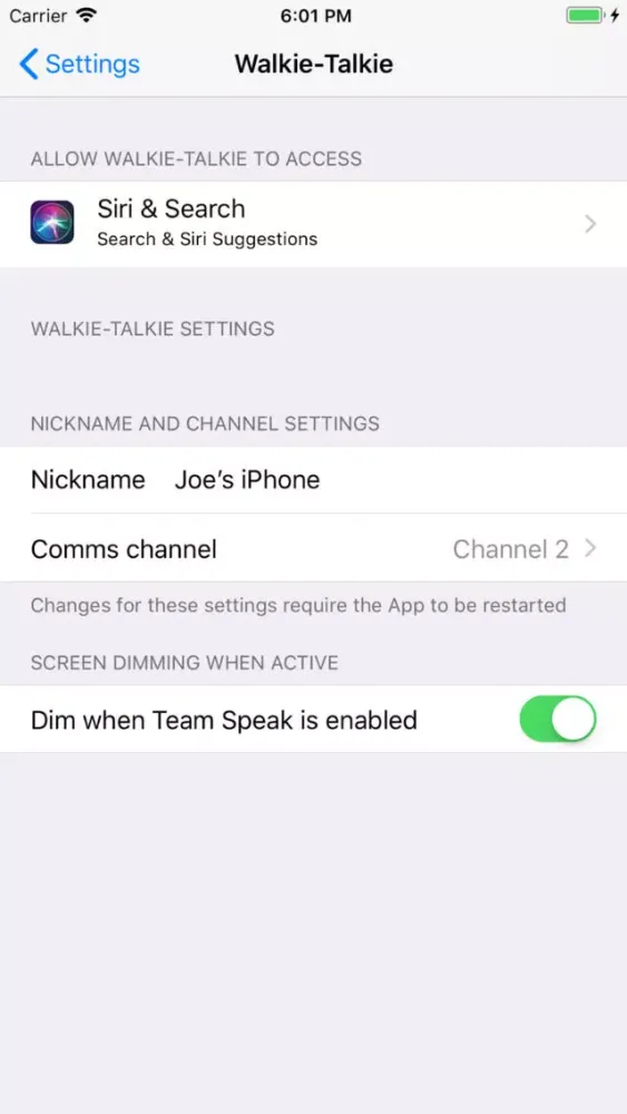 Screenshot di Walkie Talkie: Voice & IM Chat