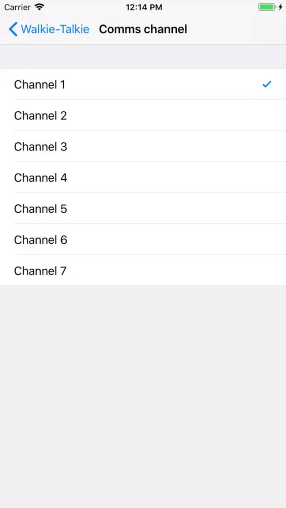 Screenshot di Walkie Talkie: Voice & IM Chat
