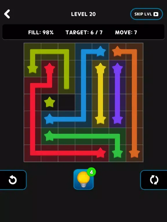 Capturas de tela do Connect Stars - Color & Line iPad 