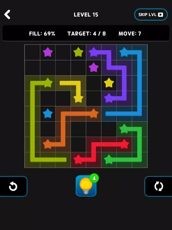 Capturas de tela do Connect Stars - Color & Line iPad 