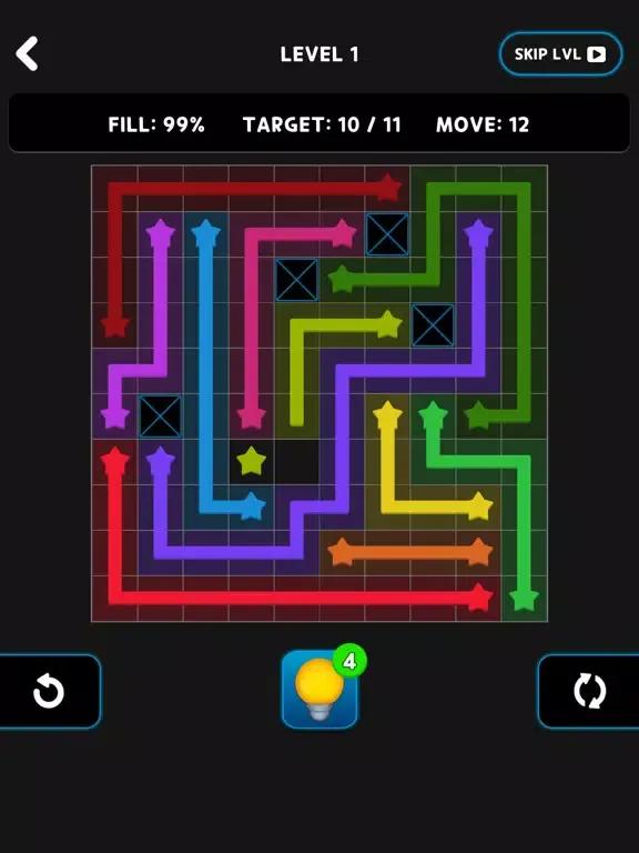 Capturas de tela do Connect Stars - Color & Line iPad 