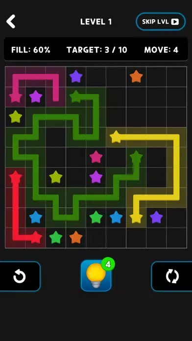Capturas de tela do Connect Stars - Color & Line