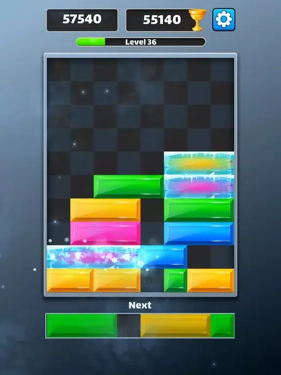 ภาพหน้าจอของ Drop Block - Slide Puzzle iPad 
