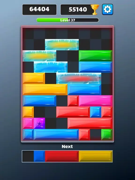 ภาพหน้าจอของ Drop Block - Slide Puzzle iPad 