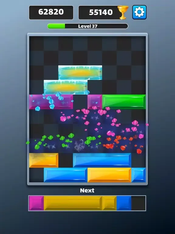 ภาพหน้าจอของ Drop Block - Slide Puzzle iPad 