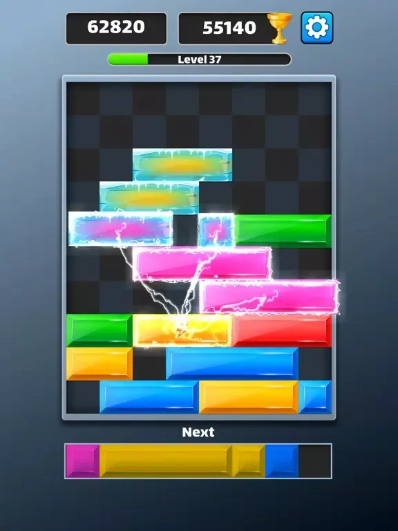ภาพหน้าจอของ Drop Block - Slide Puzzle iPad 
