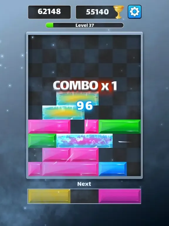 ภาพหน้าจอของ Drop Block - Slide Puzzle iPad 