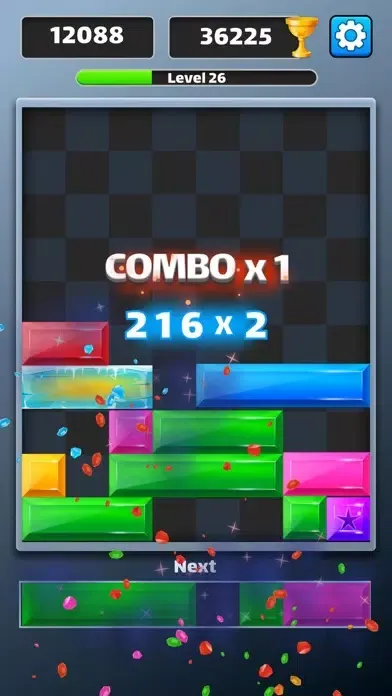 ภาพหน้าจอของ Drop Block - Slide Puzzle