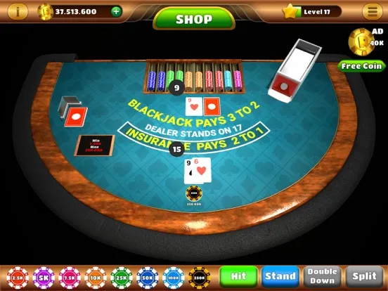 Mega Blackjack - 3D Casino iPad  Ekran Görüntüleri