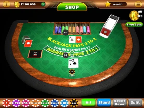Mega Blackjack - 3D Casino iPad  Ekran Görüntüleri