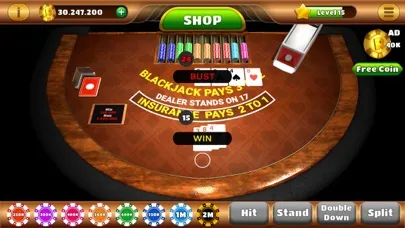 Mega Blackjack - 3D Casino Ekran Görüntüleri