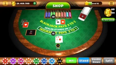 Mega Blackjack - 3D Casino Ekran Görüntüleri