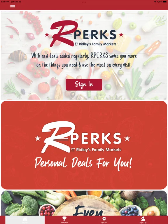 Screenshot di Ridley's Family Market iPad 