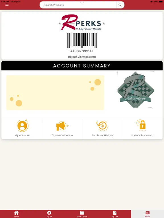 Screenshot di Ridley's Family Market iPad 